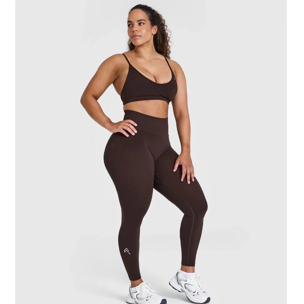 Oner Active Chocolate Leggings - Picture 2 of 11